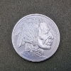 Image 1 : One Troy Ounce .999 Fine Silver Indian Buffalo Round ~ MINT UNCIRCULATED!