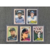 Image 1 : 5 Assorted 1989 Topps Tiffany NM Baseball Trading Cards FT. Kirby Puckett, Deion Sanders & More!