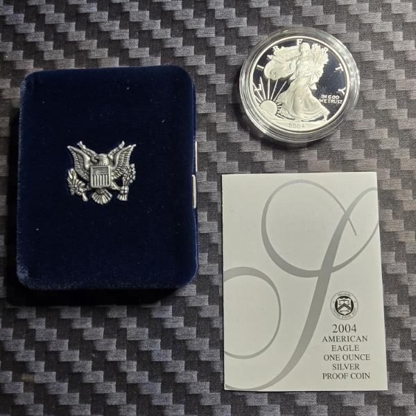 2004-W American Silver Eagle 