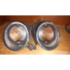Image 2 : Automotive - 2 Pairs Vintage Chrome Back Up Lights - See Pics