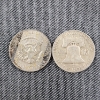 Image 2 : $1.00 Face Value in 90% Silver Assorted United States Half Dollars