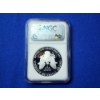 Image 3 : 2006-W $1 Silver American Eagle 1 oz Fine Silver 20th Anniversary Graded PF 69 ULTRA CAMEO by NGC