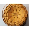 Image 4 : Longaberger Morning Glory Basket with Fabric and Plastic Liner