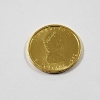 Image 5 : .9999 Fine Gold 1/10 Oz Maple Leaf Round ~ $5 Gold Coin from 1982