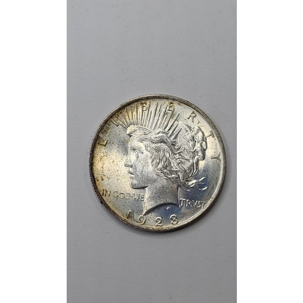 United States 1923 90% Silver Peace Dollar 