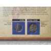 Image 4 : Two Display Cards Featuring Collectible United States Coins Depicting Important Events In History 