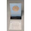 Image 13 : 1985 Presidential Inaugural Eyewitness & 1984 1st Untethered Space Walk Commemorative Bronze Medal 