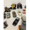 Image 2 : Hot Wheels and Small Old Toy Cars - Set of 24 with Mermaid - Trucks - Cars - Digger