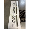Image 2 : The Gathering Place Sign - One Slab of Wood Broken off & Gather Together Wall Art - Gathering Place 