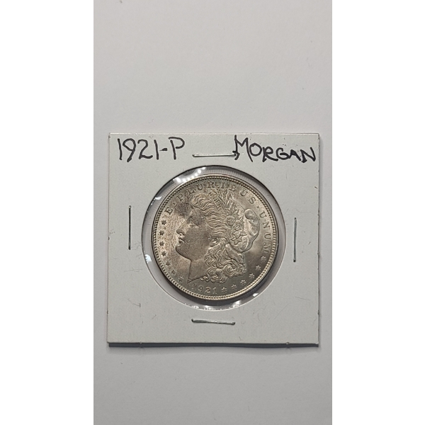United States 1921-P Morgan 90% Silver Dollar