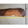 Image 4 : Vintage Two-Tone Leather Soft-Lined Zip-Up Rifle Case ~52in