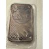 Image 2 : Vintage 5 Ounce .999 Fine Silver Troy Ounce Bar - Tested & Authenticated - Toned