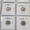 Image 5 : $2.00 Face Value of 1955-S 90% Silver Roosevelt Dimes