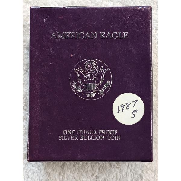 1987 Silver American Eagle Proof - AFV $1.00