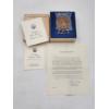 Image 1 : The Official 1973 Presidential Inaugural Medal - Solid Bronze 3in Medal w/ Display