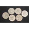 Image 2 : (6) 1967/1968 40% Silver Kennedy Half Dollars - Face Value: $3.00