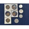 Image 1 : Assorted Foreign Coins including Silver Switzerland 5 Franc ASW 0.4027oz