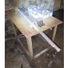 Image 1 : 2 Pipe Clamps, Metal Table and More