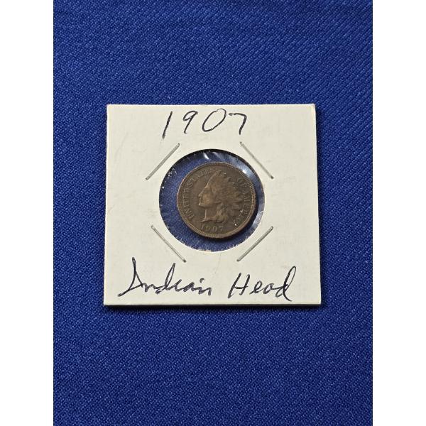 1904 United States Indian Head Cent Penny