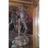 Image 1 : Old West Cowboys - Cast Gun  Fighter / Lawman Statue - App 10" Tall In Ex Condition