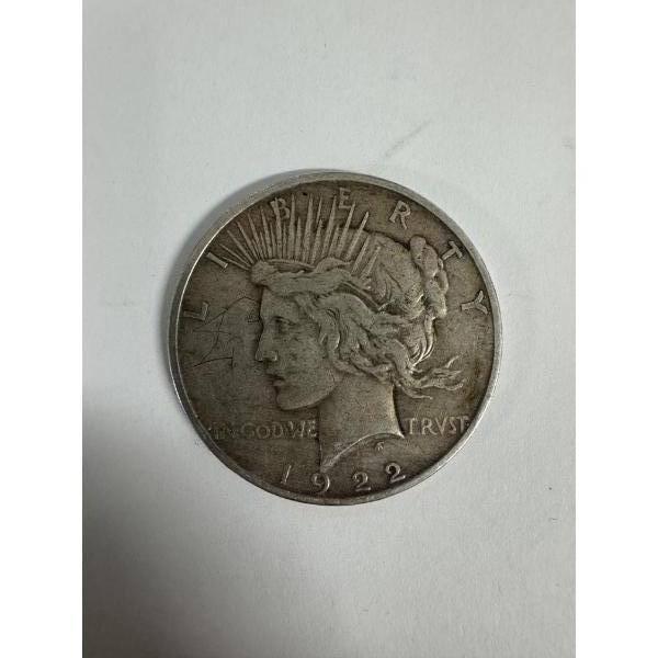 1922-D United States Silver Peace Dollar 