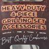Image 3 : GrillMaid Heavy-Duty 4-Piece Grilling Set