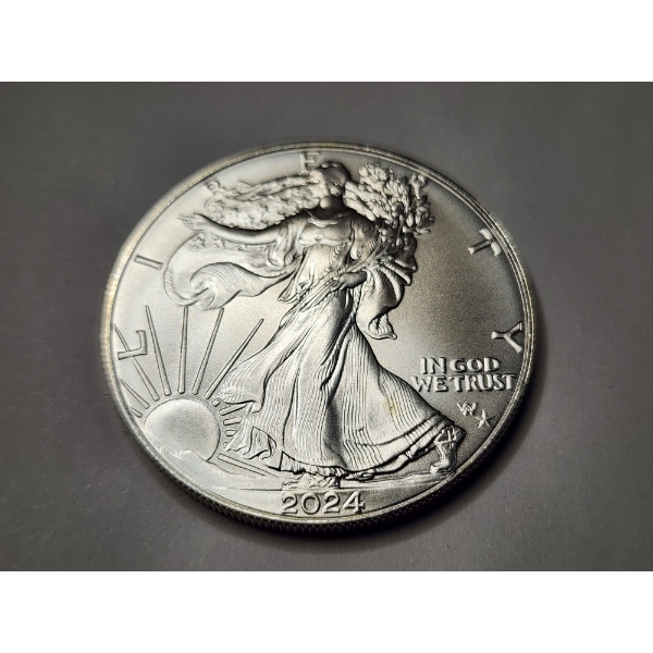 RARE STAR PRIVY 2024 1 Oz Fine Silver American Eagle One Dollar Round
