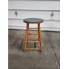Image 1 : Wooden Stool - 24" Tall 