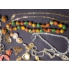 Image 4 : Asstd Fashion Jewelry Including Necklaces, Earrings, Pins Ft. Gold & Silver Plated Items