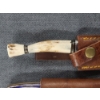 Image 5 : Lot of Two High Quality Pocket Knives With Brown Sheaths 
