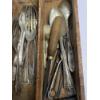 Image 5 : Silverplated Silverware - Spoons - Knives - Forks - Miscellaneous can openers etc - 3 pounds