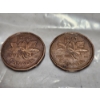 Image 2 : Canadian Pennies (Lot of 2)