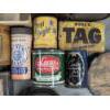 Image 4 : Neat Vintage Collection Of Paints, Cigar Boxes, Tins, Milk Caps & More