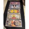 Image 2 : Rare Set Of Disney Dollars - Million Dollar Bills In Protective Holder - Mint Condition
