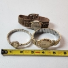 Image 5 : Three Vintage Assorted Styles Wrist Watches: Chateau "De Luxe", Belair, Waltham