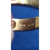 Image 6 : 10K Gold Diamond and Ruby Love Eternity Band Ring & 10K Blue Sapphire/Ruby Ring -Weight: 3.6g