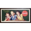 Image 2 : COCA COLA ADVERTISING BLOTTERS - VINTAGE 1952 & 54  10" X 4" BLOTTERS FEATURING LOVELY YOUNG LADIES 