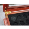 Image 6 : Nice Wooden Collectors Display Box With Viewing Window ~ Measures About 12" X 10"