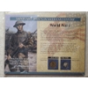 Image 1 : Two Display Cards Featuring Collectible United States Coins Depicting Important Events In History 