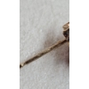 Image 5 : (2) Pairs Of 10K Gold Heart Earrings With Pink & White Stones - Weight: 1.7g