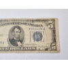 Image 3 : United States Series 1943 A $5 Blue Seal Silver Certificate 