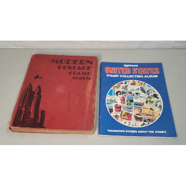 Modern Postage Stamp Album & New Unstamped United States Stamp Collection Album