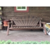 Image 1 : Long Wooden Bench - 78x34x36