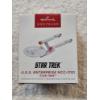 Image 2 : Star Trek - 5 Hallmark Keepsake Ornaments - USS Enterprise, 3 Insignias, and The Doctor with Boxes
