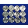 Image 3 : x12 1958 Brilliant Uncirculated Washington Quarters - 90% Silver - FV: $3.00 