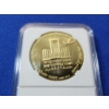Image 4 : The Temple Donald Trump King Cyrus Jewish Temple Jerusalem Gold-Tone Souvenir Coin