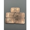 Image 2 : (5) $1 Donald Trump 'Silver Certificate' 1oz .999 Copper Bar
