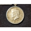 Image 2 : 1964 Kennedy 90% Silver Half Dollar on John F. Kennedy Keychain Clasp