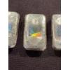 Image 4 : 3 - One Troy Ounce .9999 Fine Silver Germania Bars - Premium Bars Sealed In Plastic