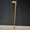Image 1 : Very Nice Vintage Style Walking Cane Featuring Brass Eagle Head Handle ~ Measures About 34 Inches 